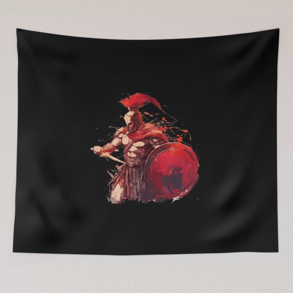Item preview, Ancient greek warrior spartan designed and sold by SMARTKIT  DESIGNAGENCY.