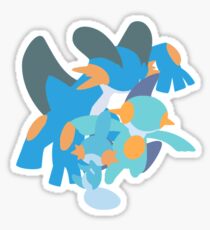 Mudkip Evolution Sticker