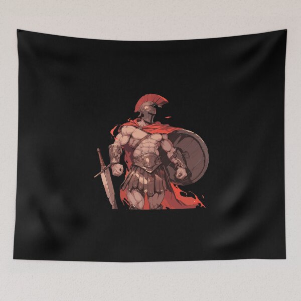 Item preview, Ancient greek warrior spartan designed and sold by SMARTKIT  DESIGNAGENCY.