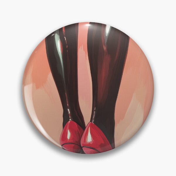 Item preview, red heels and latex leggings designed and sold by mood-creator.