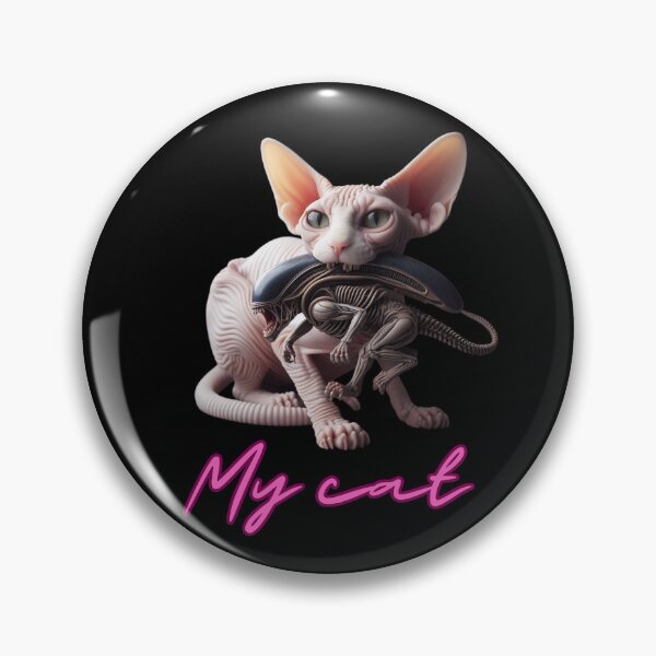 Item preview, Cat Sphinx & Xenomorph designed and sold by MudMaster.