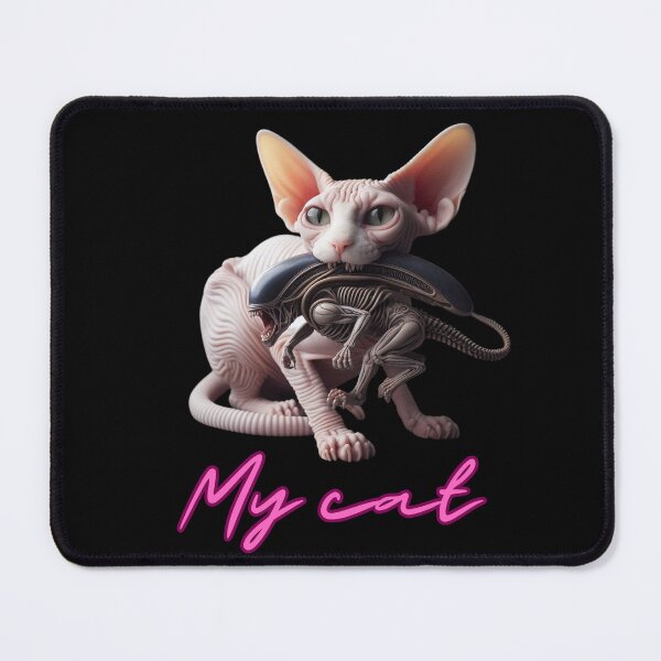 Item preview, Cat Sphinx & Xenomorph designed and sold by MudMaster.