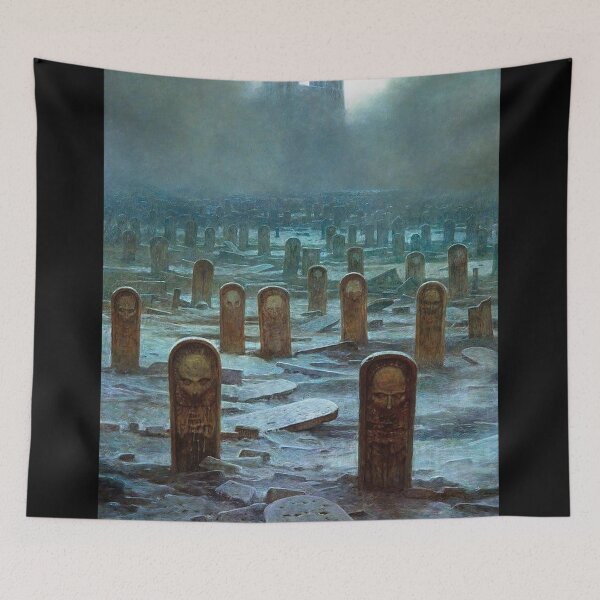 Item preview, death paintings tanah kematian designed and sold by aglaefeeney11.