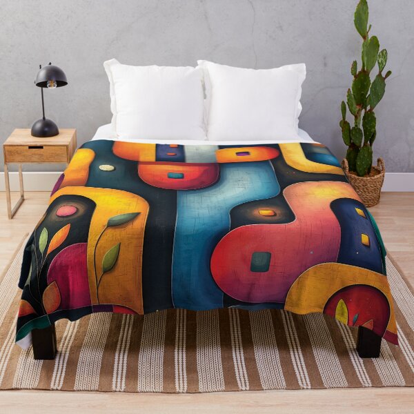 Item preview, A vibrant and intricate composition of shapes and colors design. designed and sold by HEMRO.