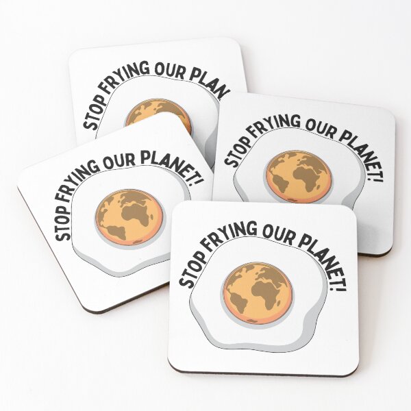 Item preview, Stop Frying our Planet! Funny Design designed and sold by Climactify.