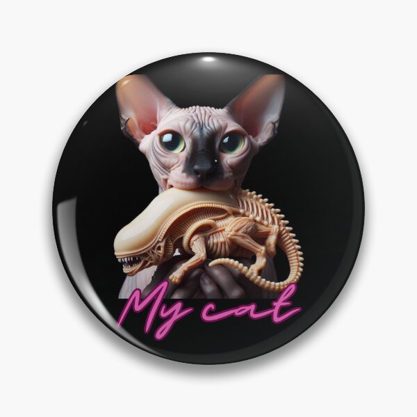 Item preview, Cat Sphinx & Xenomorph designed and sold by MudMaster.