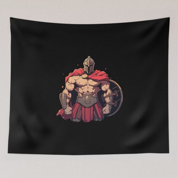 Item preview, Ancient greek warrior spartan designed and sold by SMARTKIT  DESIGNAGENCY.