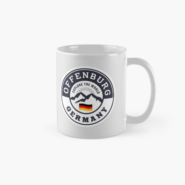 Item preview, Offenburg Germany Black and White Crest designed and sold by World Designs.