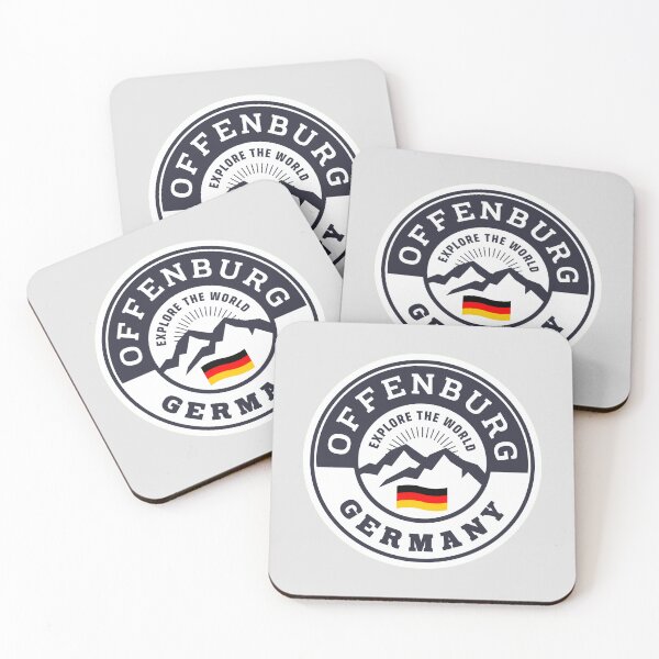 Item preview, Offenburg Germany Black and White Crest designed and sold by World Designs.