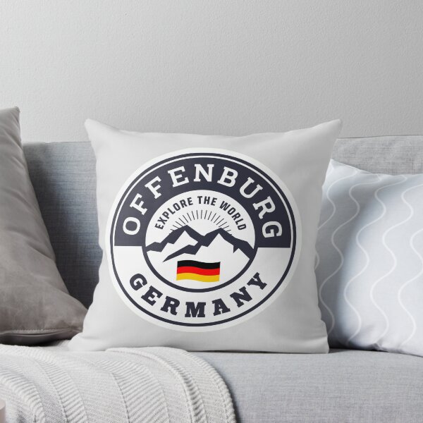 Item preview, Offenburg Germany Black and White Crest designed and sold by World Designs.