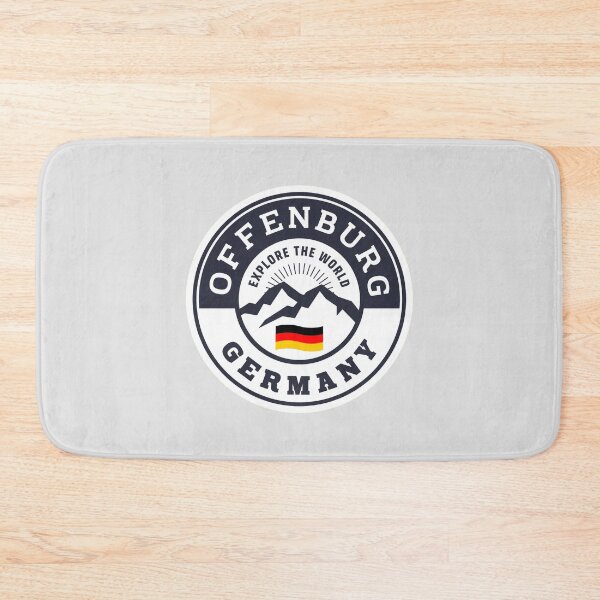 Item preview, Offenburg Germany Black and White Crest designed and sold by World Designs.