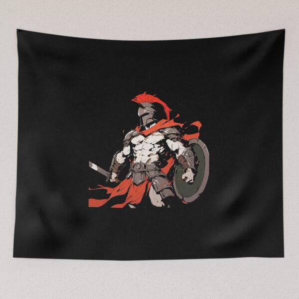 Item preview, Ancient greek warrior spartan designed and sold by SMARTKIT  DESIGNAGENCY.