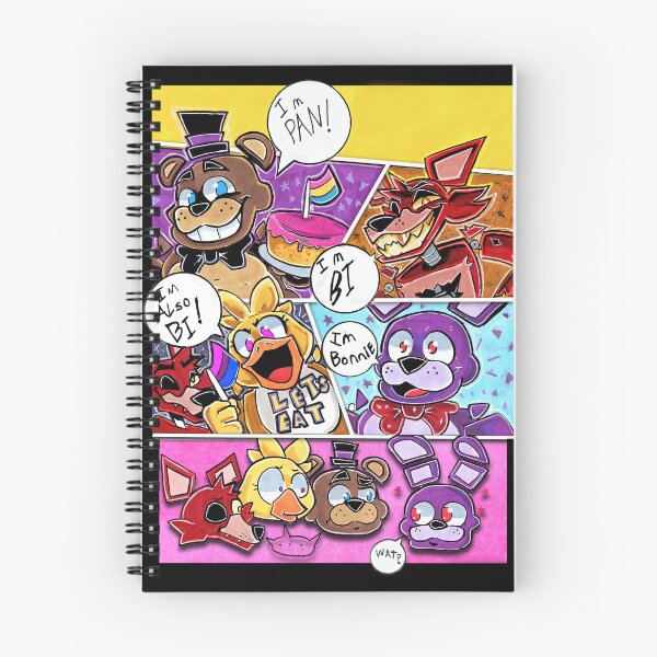 Item preview, FNAF Comic Art designed and sold by ElodieGonzales.
