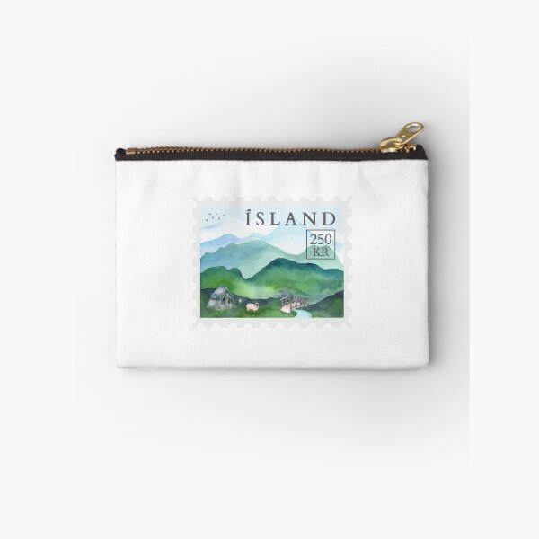 Item preview, Iceland Stamp - Funny gifts for Iceland enthusiasts designed and sold by iX-Physio.