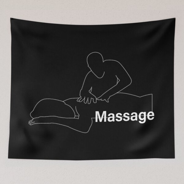 Item preview, Massage Therapist draw with text and back background designed and sold by CocoBlogHD.
