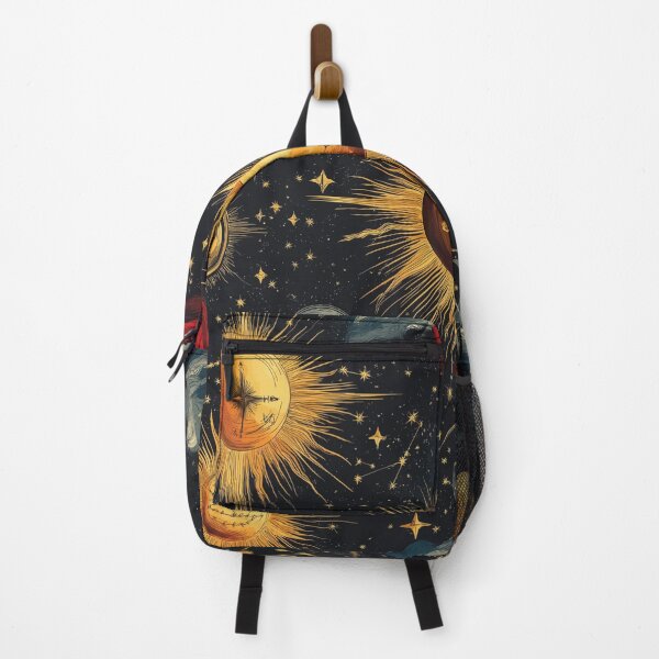 Item preview, A celestial-themed pattern design on a dark background. designed and sold by HEMRO.