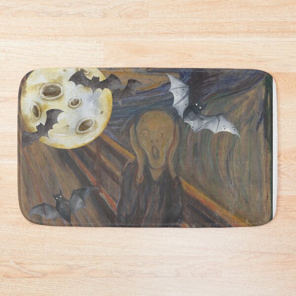 Item preview, The Scream: A Halloween Twist on Edvard Munch's Masterpiece designed and sold by Happy-Karma.