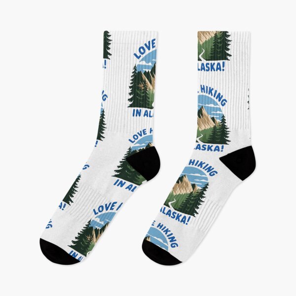 Item preview, Love hiking in Alaska! designed and sold by Gentle40Winks.