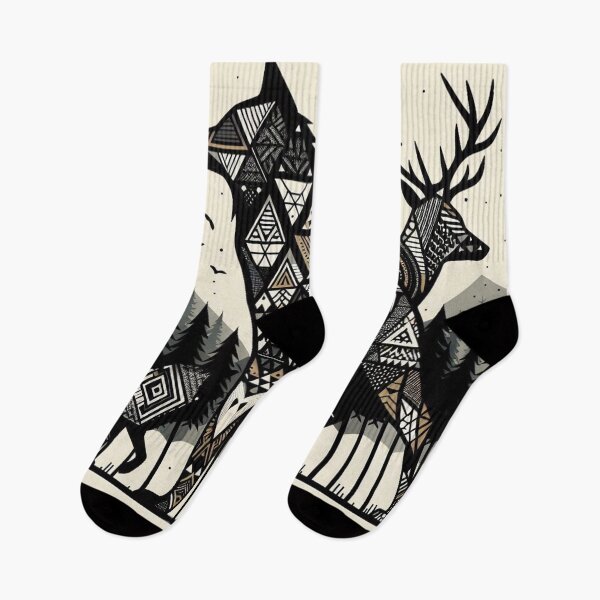 Item preview,  intricate wildlife geometry patterns designed and sold by Dominika Farkašová.