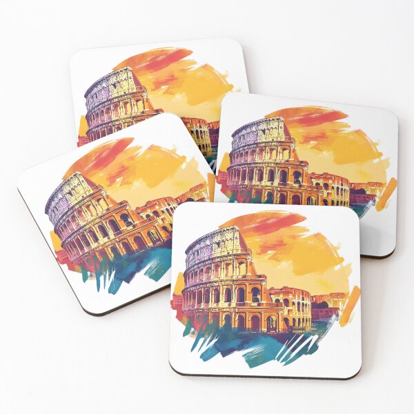 Item preview, Golden Rome: The Colosseum at Sunset T-Shirt designed and sold by SnapStylegoods.
