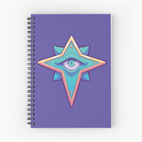 Item preview, Cosmic Star Eye - Futuristic Geometric Symbol designed and sold by Myndari.