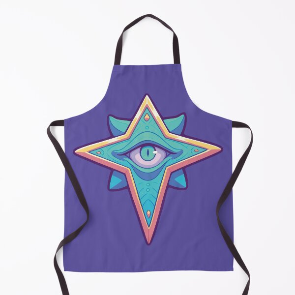 Item preview, Cosmic Star Eye - Futuristic Geometric Symbol designed and sold by Myndari.
