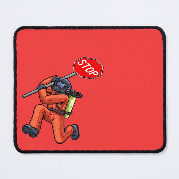 Item preview, Lethal Company Stop Sign Employee designed and sold by GoblinCommander.