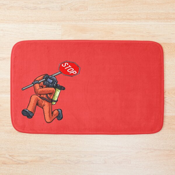 Item preview, Lethal Company Stop Sign Employee  designed and sold by GoblinCommander.