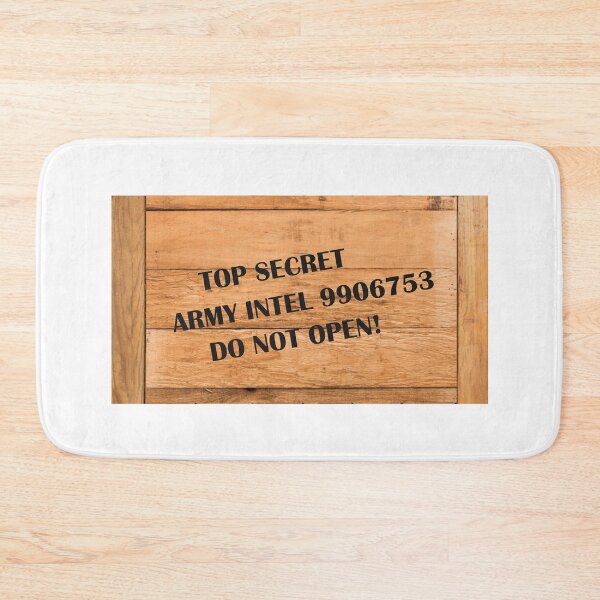 Item preview, Top Secret Army Intel 9906753 DO NOT OPEN! designed and sold by NeedlessTees.