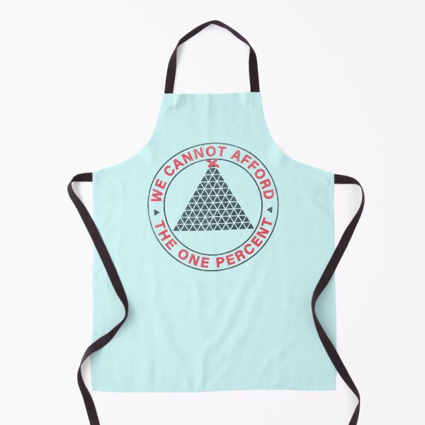Item preview, we cannot afford the one percent - black & red designed and sold by BrownWoodRobot.