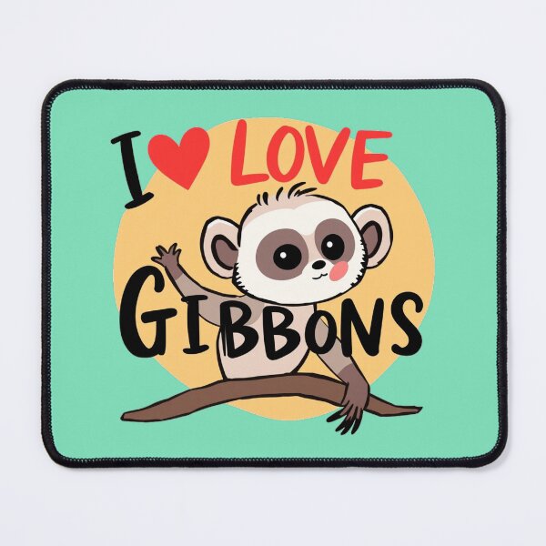 Item preview, I love gibbons designed and sold by GasconyPassion.