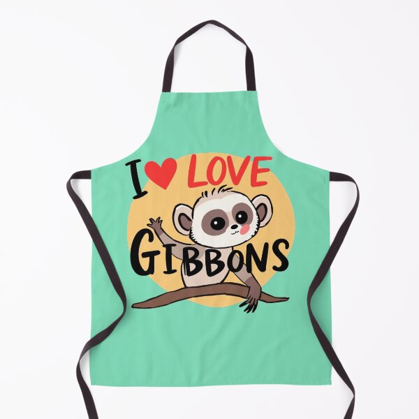 Item preview, I love gibbons designed and sold by GasconyPassion.