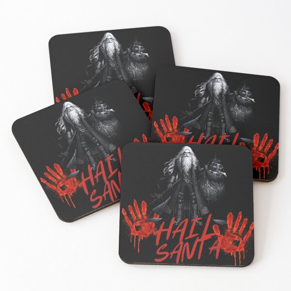 Item preview, Hail Santa Gothic Santa designed and sold by MaggiLars.