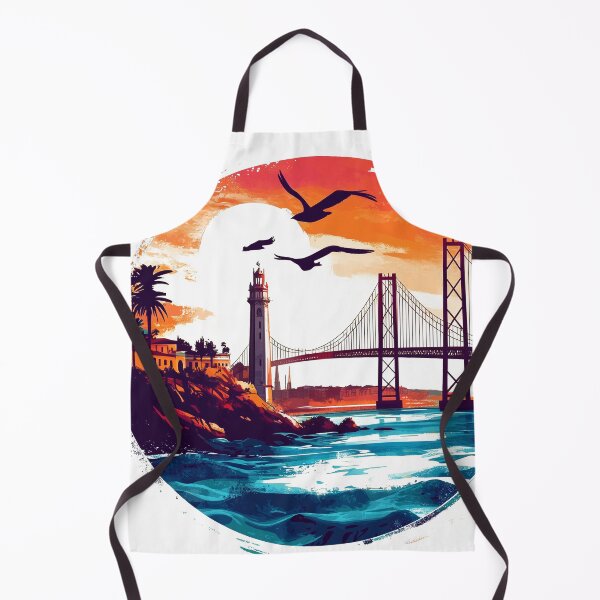 Item preview, Sunset Serenity by the Lisbon Bridge T-Shirt designed and sold by SnapStylegoods.
