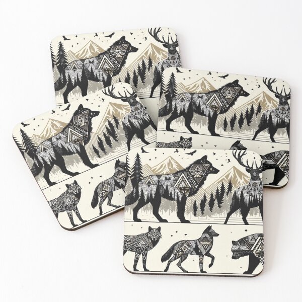 Item preview, minimalistic forest background designed and sold by Dominika Farkašová.