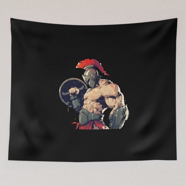 Item preview, Ancient greek warrior spartan designed and sold by SMARTKIT  DESIGNAGENCY.