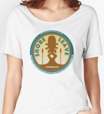Shore Leave Podcast Artwork Women's Relaxed Fit T-Shirt