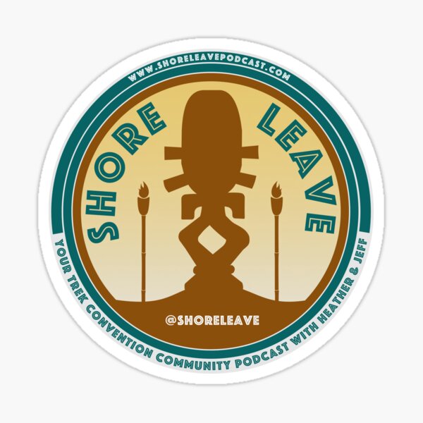 Shore Leave Podcast Artwork Sticker