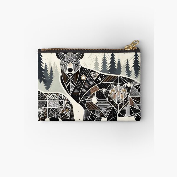 Item preview, geometric animal figures in nature designed and sold by Dominika Farkašová.