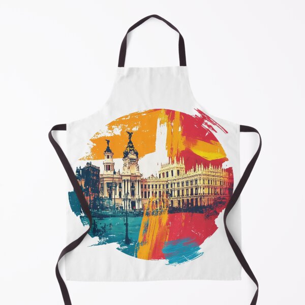 Item preview, Vibrant Madrid T-shirt designed and sold by SnapStylegoods.