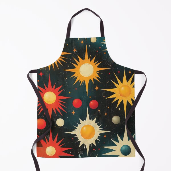 Item preview, A vibrant and celestial pattern design on a dark background. designed and sold by HEMRO.