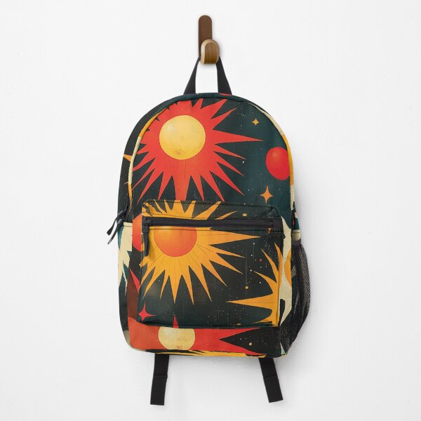Item preview, A vibrant and celestial pattern design on a dark background.  designed and sold by HEMRO.