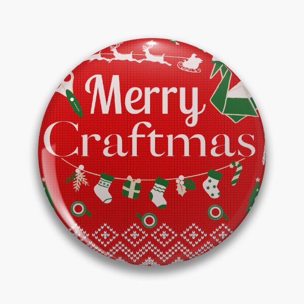 Item preview, Merry Craftmas – Celebrate Your Love for Crafting This Christmas designed and sold by DesignDazzles.