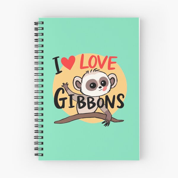 Item preview, I love gibbons designed and sold by GasconyPassion.