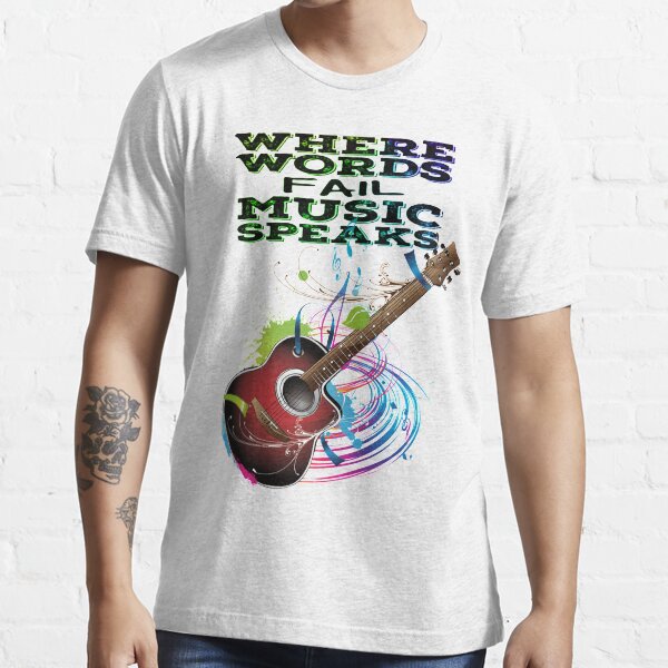Guitar speaks design Essential T-Shirt