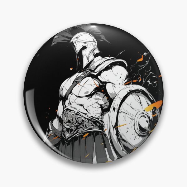 Item preview, Ancient greek warrior spartan designed and sold by SMARTKIT  DESIGNAGENCY.
