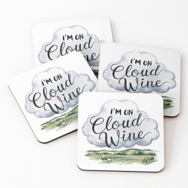 Item preview, I’m on Cloud Wine Design designed and sold by MrHStudio.