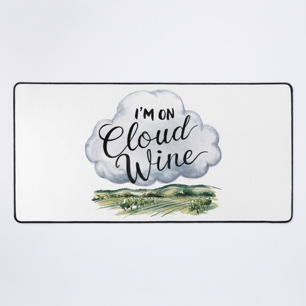 Item preview, I’m on Cloud Wine Design designed and sold by MrHStudio.