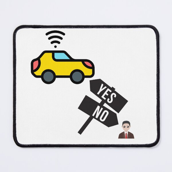 Item preview, Yes or No? designed and sold by ZapStickers.