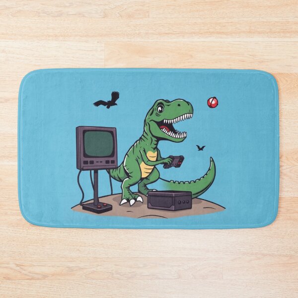 Item preview, A dinosaur playing video games designed and sold by hakobyans.